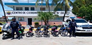 motos retenidas Tucacas