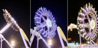 parque de diversiones colapsa Arabia Saudita