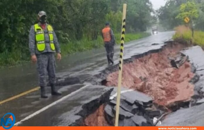 vías afectadas lluvias Mérida vías afectadas lluvias Mérida