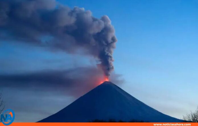 volcán Eurasia erupción
