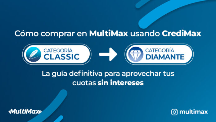 Compra en Multimax con Credimax Cómo usar CrediMax