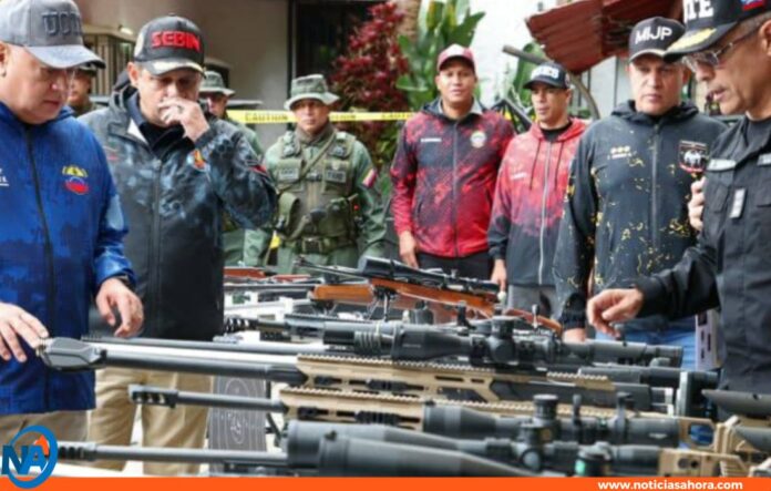 Cabello incautación de armas El Hatillo