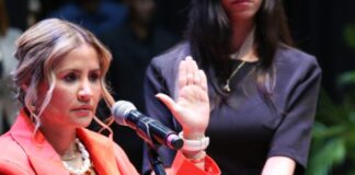Dina Castillo juramentación