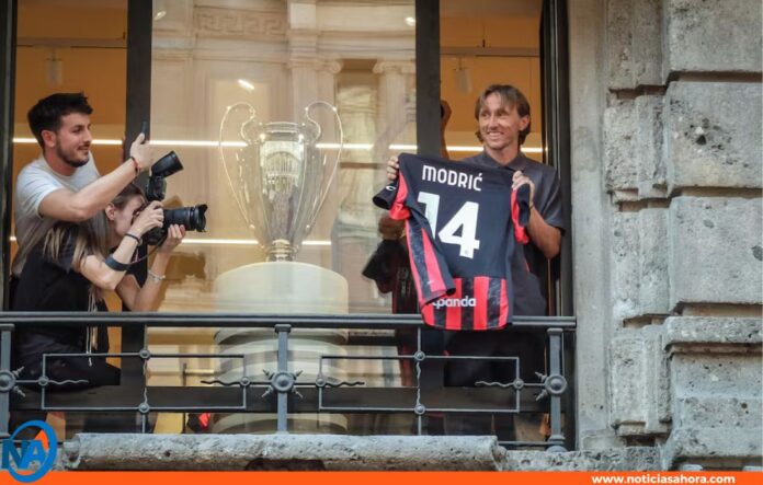 Luka Modric AC Milan Luka Modric AC Milan