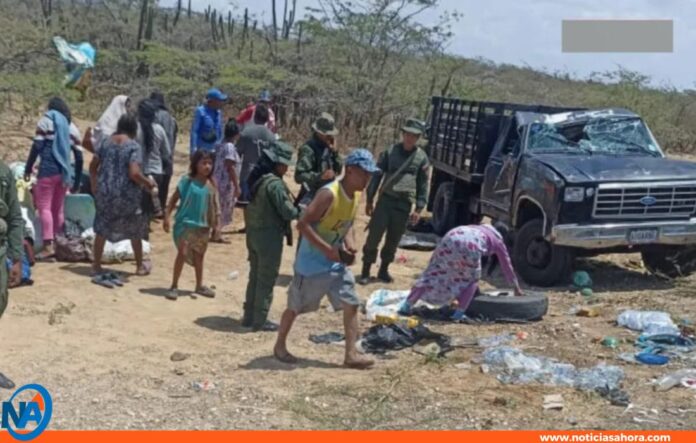 accidente camión Zulia