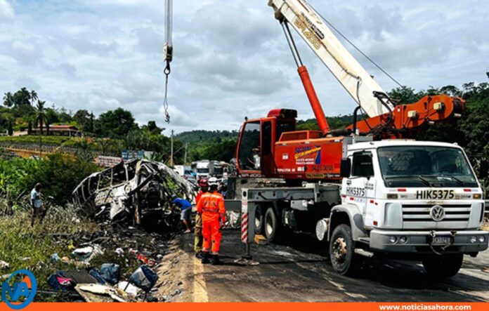 accidente múltiple Brasil accidente múltiple Brasil