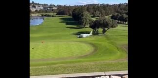 avioneta estrelló campo de golf Australia