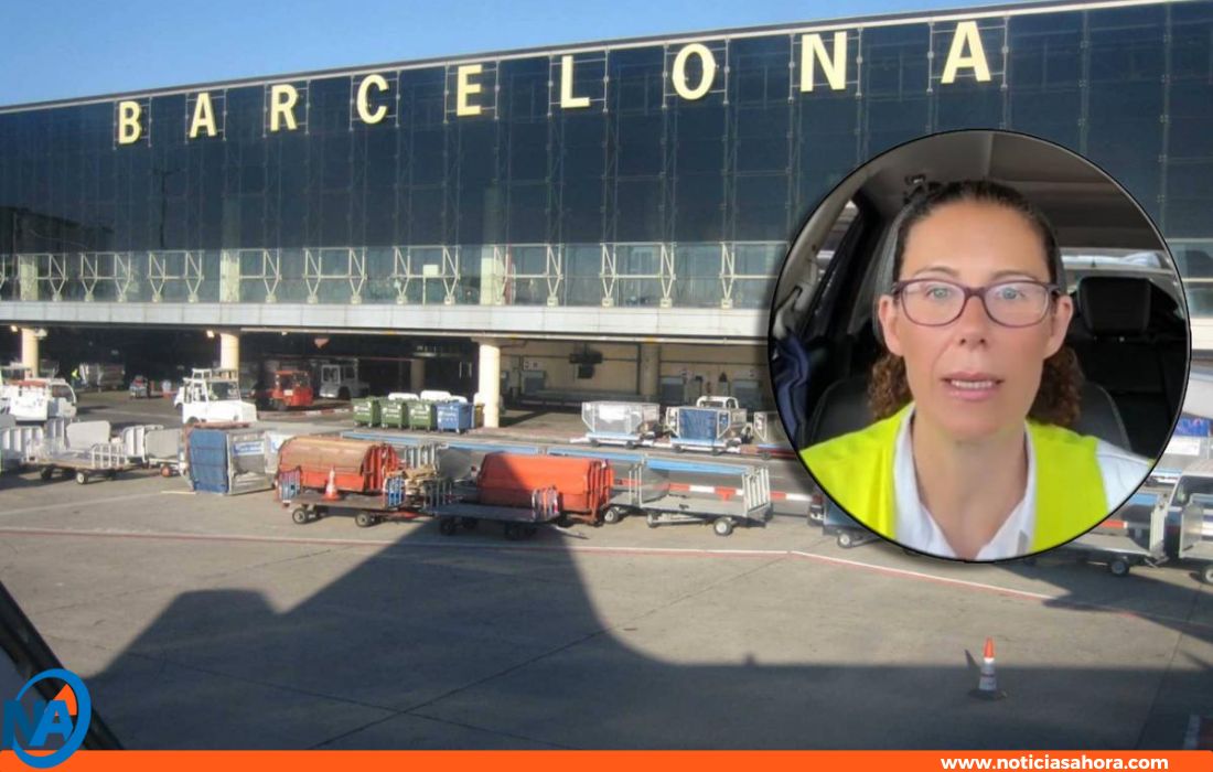  Padres abandonan hijo aeropuerto España.