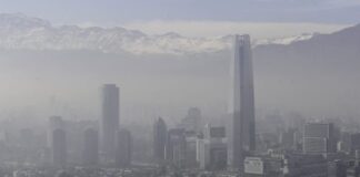 Alerta ambiental en Santiago de Chile