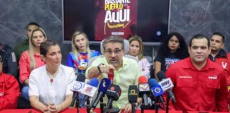Lacava reafirma respaldo a Maduro