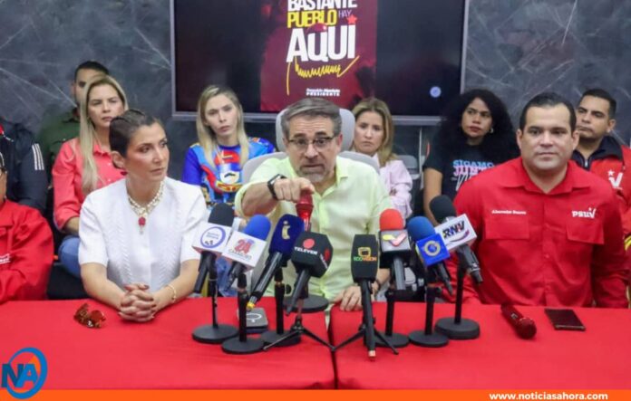 Lacava reafirma respaldo a Maduro