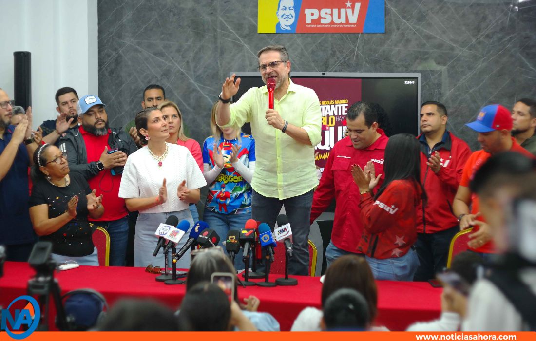 Lacava reafirma respaldo a Maduro.1
