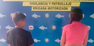 Detenida pareja Maracay presunto maltrato infantil