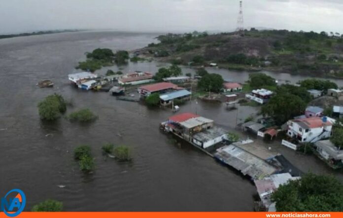 Crecida del Orinoco alerta roja en Bolívar