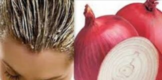 Agua de cebolla para el cabello