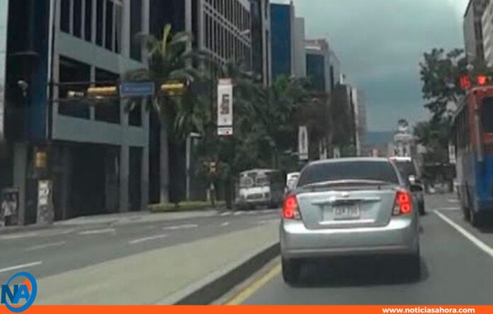 Cierre parcial Av. Francisco de Miranda