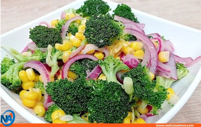 Ensalada cremosa de brócoli