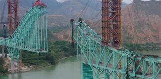 China colapso de puente
