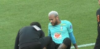 Neymar se lesiona