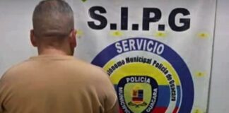 Detienen a hombre solicitado en Guacara