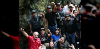 Caminata del PSUV para la Defensa Nacional