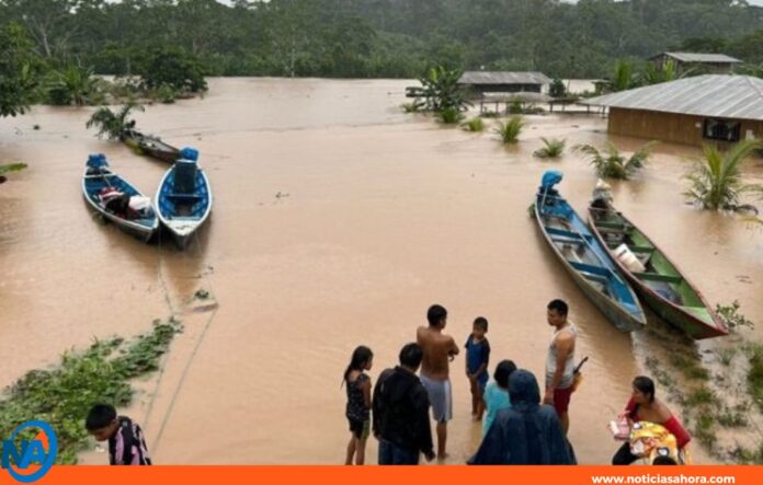 crecida del río Orinoco familias crecida del río Orinoco familias