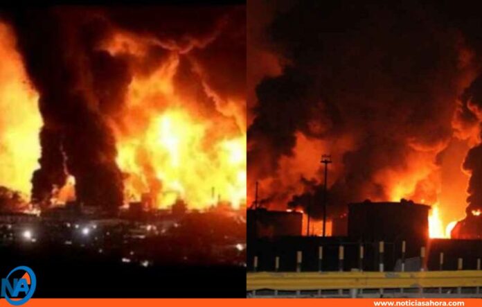 explosión refinería de Amuay explosión refinería de Amuay