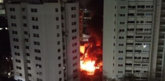 incendio residencias caracas
