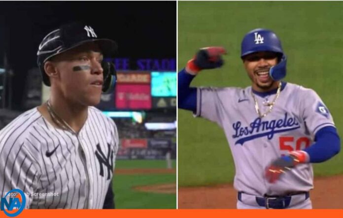 Aaron Judge y Mookie Betts Aaron Judge y Mookie Betts
