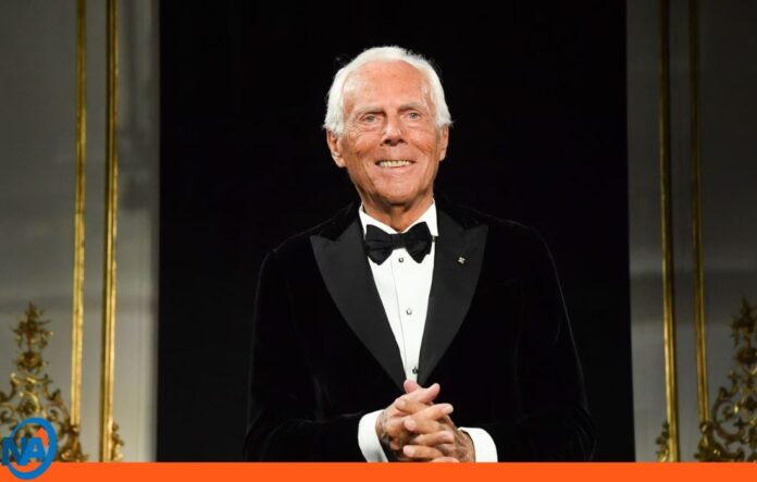 Giorgio Armani falleció Giorgio Armani falleció