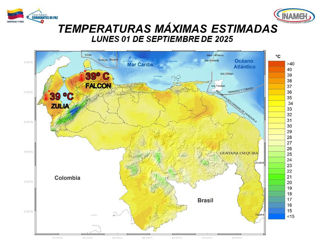 Venezuela amanece con nubosidad.1