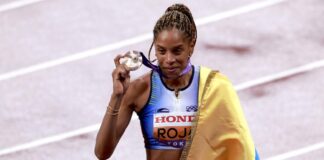 Yulimar Rojas medalla de bronce