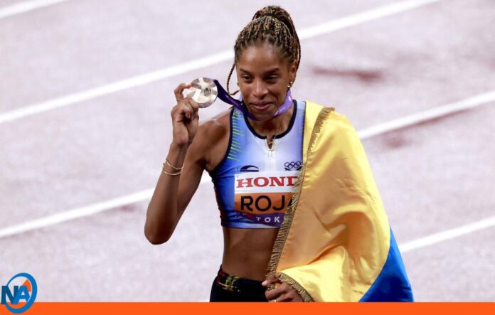 Yulimar Rojas medalla de bronce Yulimar Rojas medalla de bronce