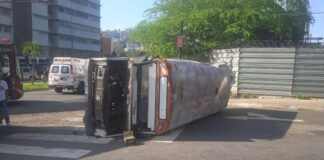 accidente plaza Venezuela