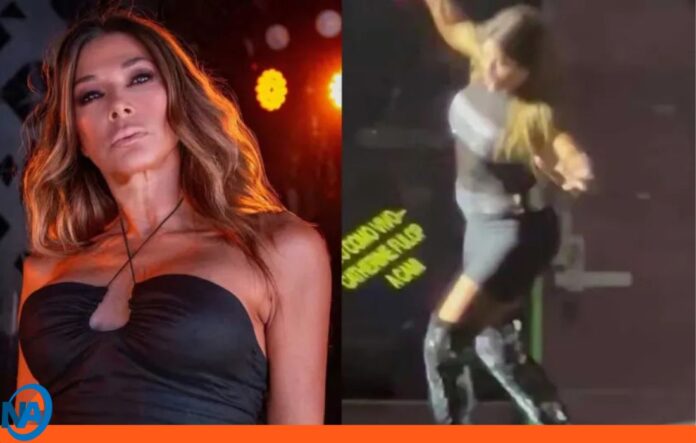 caída Catherine Fulop caída Catherine Fulop