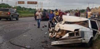 choque múltiple Maturín