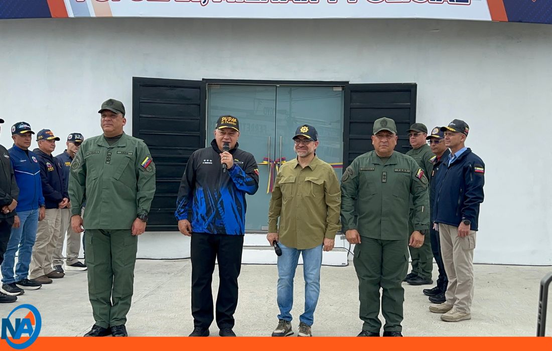 Ministro Cabello y Gobernador Lacava
