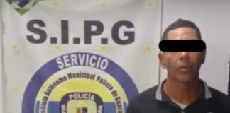 Poliguacara aprehendió sujeto