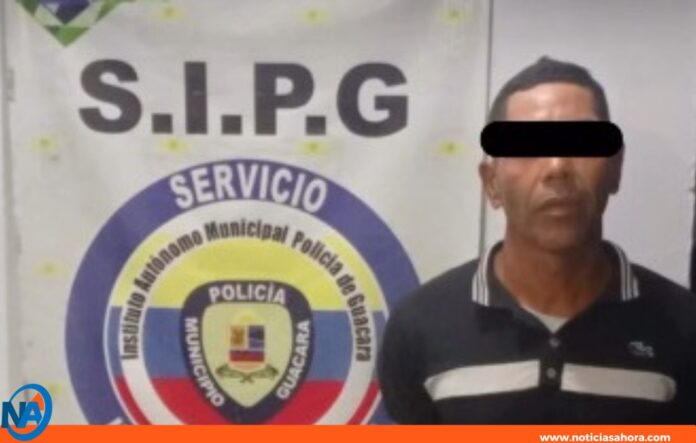 Poliguacara aprehendió sujeto