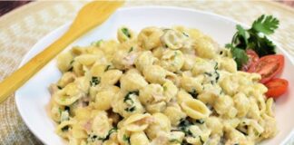 Receta de Pasta con Atún Cremoso