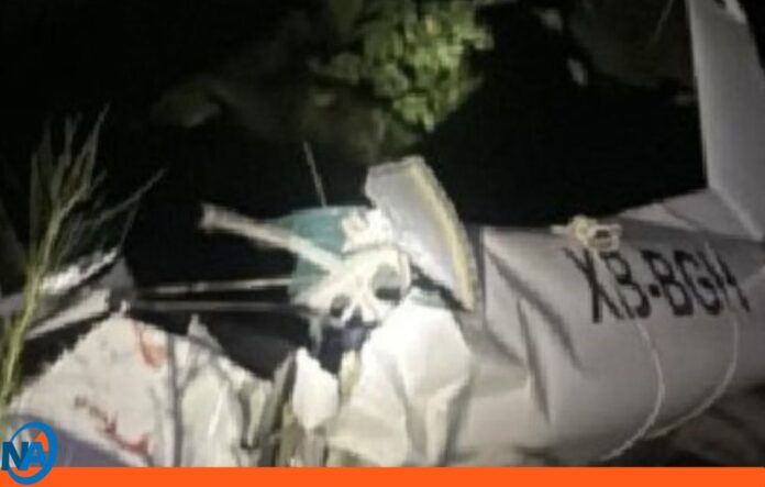Accidente avioneta dos muertos México Accidente avioneta dos muertos México