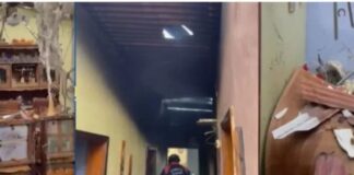 Explosión de bombona en Morón
