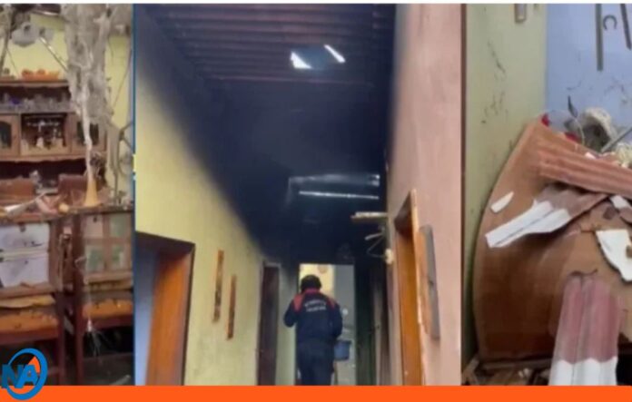 Explosión de bombona en Morón
