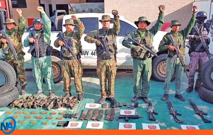 Fanb atrapó a dos irregulares con tres fusiles Fanb atrapó a dos irregulares con tres fusiles