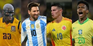 equipos sudamericanos Mundial 2026