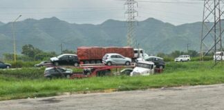 gandola nodriza accidente Los Guayos