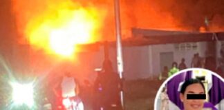 hombre intentó quemar pareja
