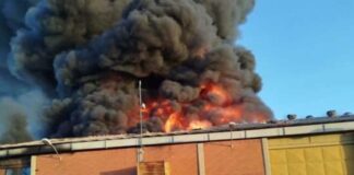 incendio centro empresarial Barcelona