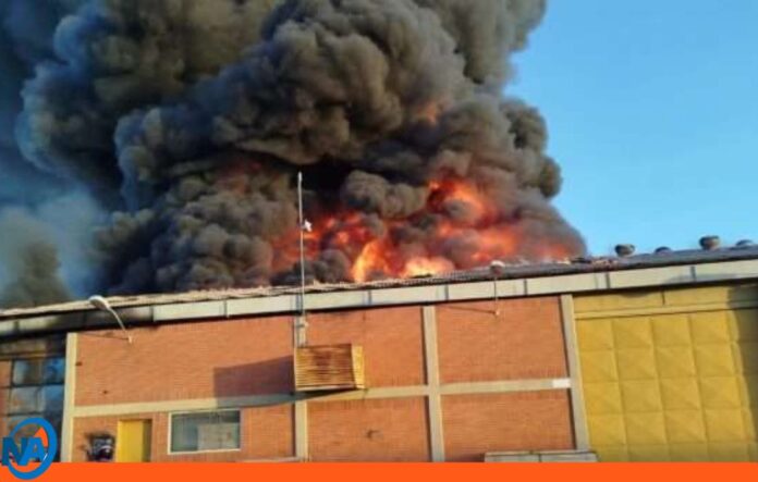 incendio centro empresarial Barcelona