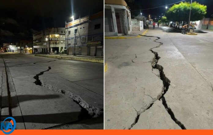 sismos grieta Barinas sismos grieta Barinas